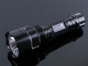 UltraFire C8 CREE XM-L T6 LED 3-Mode Aluminum Flashlight